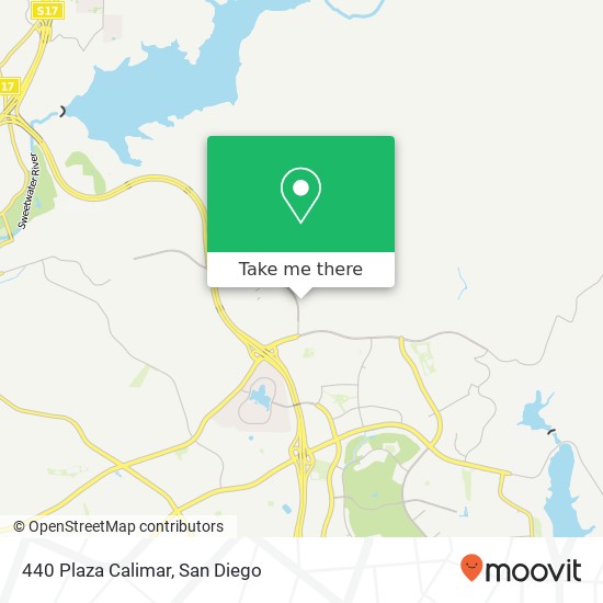 Mapa de 440 Plaza Calimar