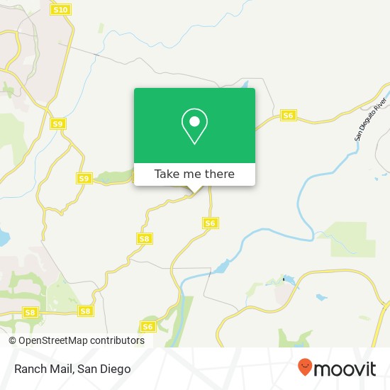 Ranch Mail map