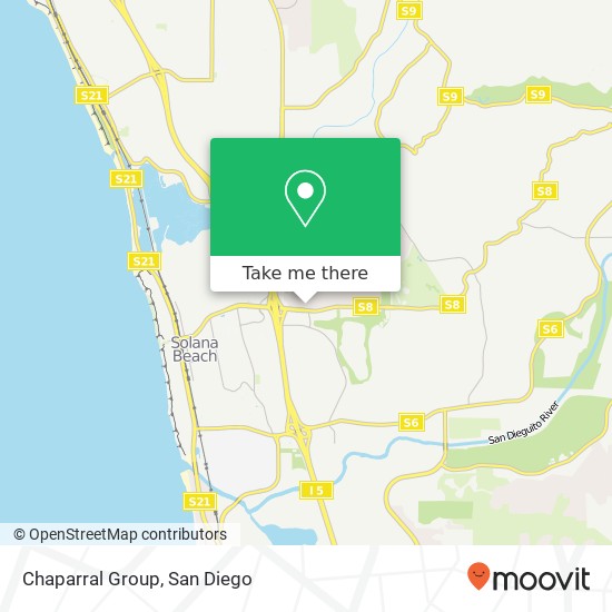 Mapa de Chaparral Group