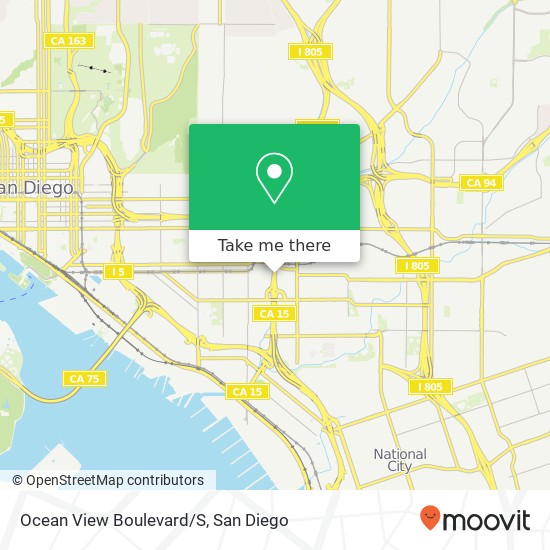 Mapa de Ocean View Boulevard/S