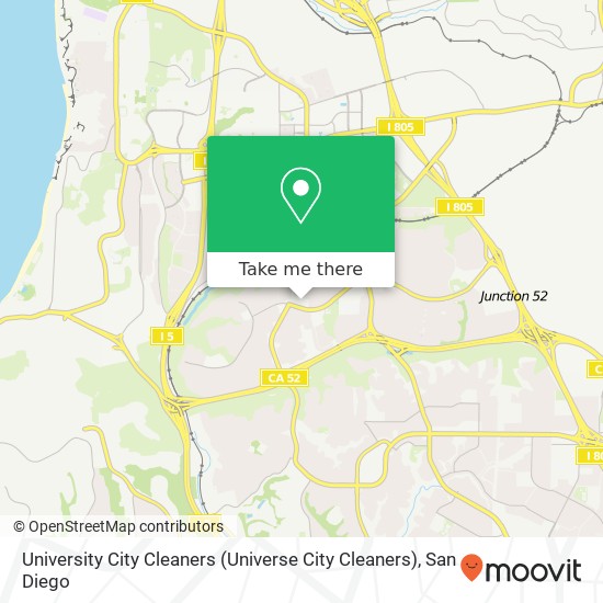 Mapa de University City Cleaners (Universe City Cleaners)