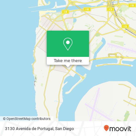 3130 Avenida de Portugal map