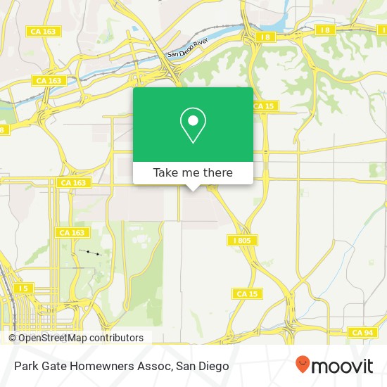 Park Gate Homewners Assoc map