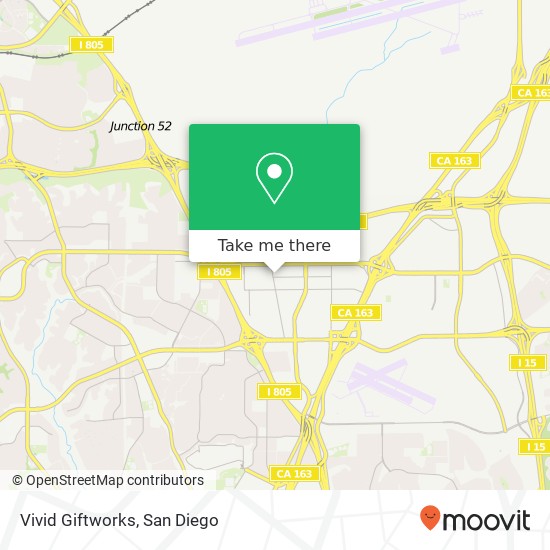 Mapa de Vivid Giftworks