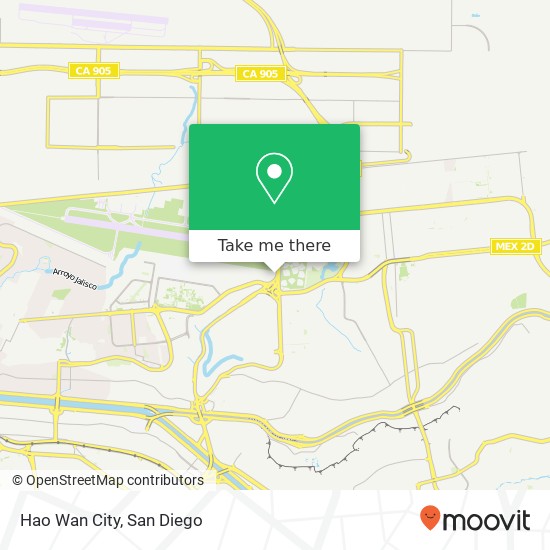Mapa de Hao Wan City