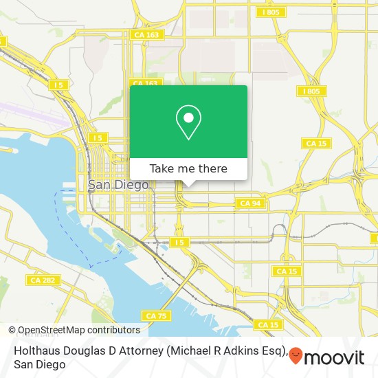 Holthaus Douglas D Attorney (Michael R Adkins Esq) map