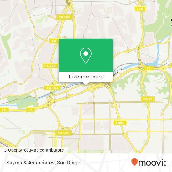 Sayres & Associates map