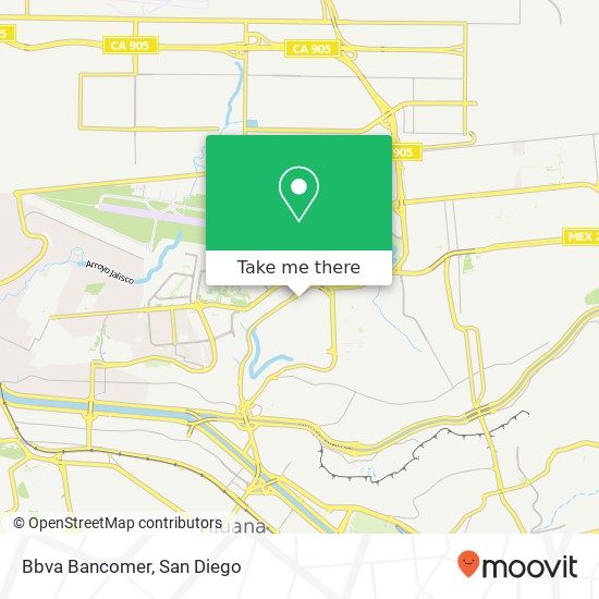 Bbva Bancomer map