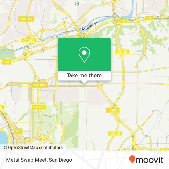 Mapa de Metal Swap Meet