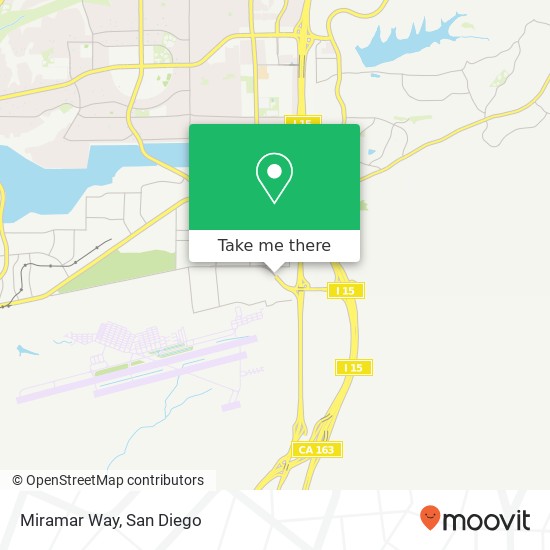 Mapa de Miramar Way