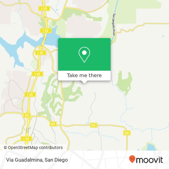 Via Guadalmina map