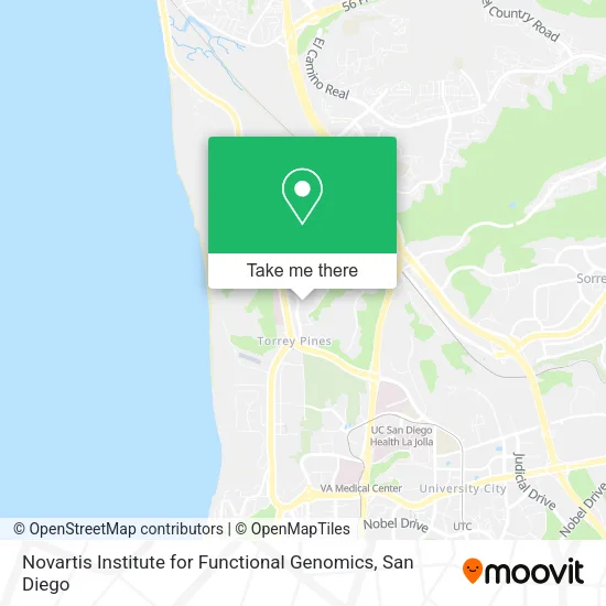 Mapa de Novartis Institute for Functional Genomics