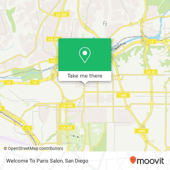 Mapa de Welcome To Paris Salon