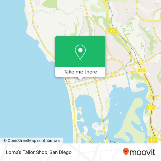 Mapa de Loma's Tailor Shop