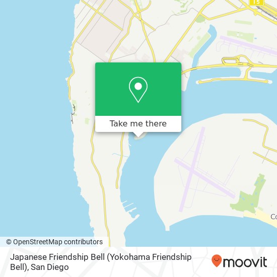 Mapa de Japanese Friendship Bell (Yokohama Friendship Bell)