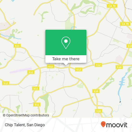 Chip Talent map