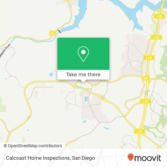 Calcoast Home Inspections map