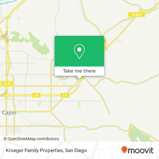 Kroeger Family Properties map