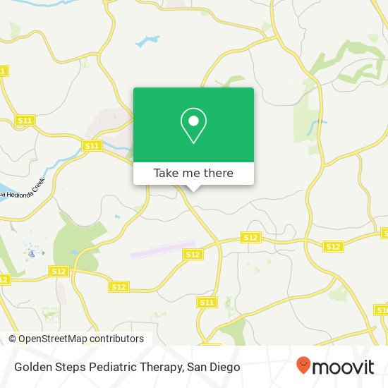 Mapa de Golden Steps Pediatric Therapy