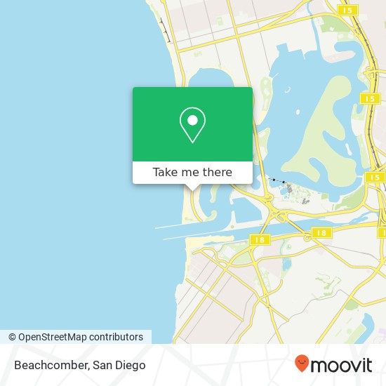 Mapa de Beachcomber