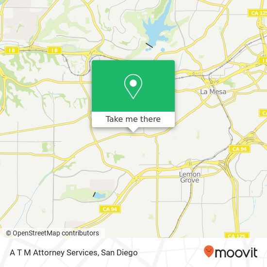 A T M Attorney Services map