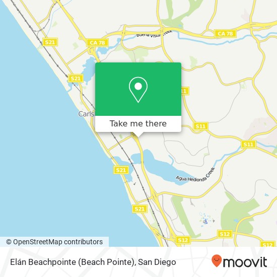 Mapa de Elán Beachpointe (Beach Pointe)