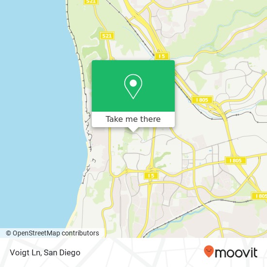 Voigt Ln map