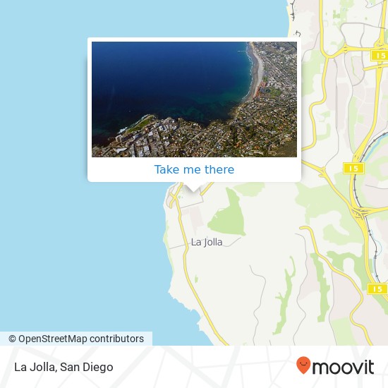 Mapa de La Jolla