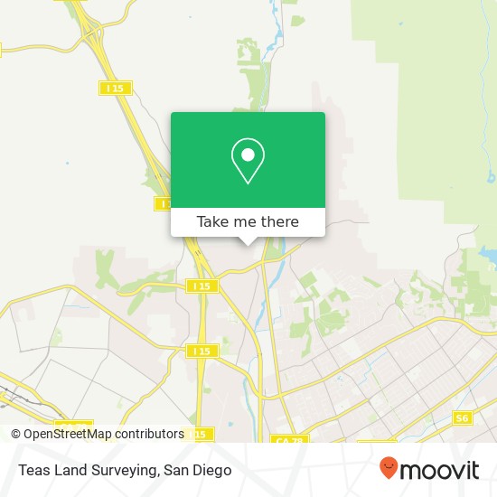 Mapa de Teas Land Surveying