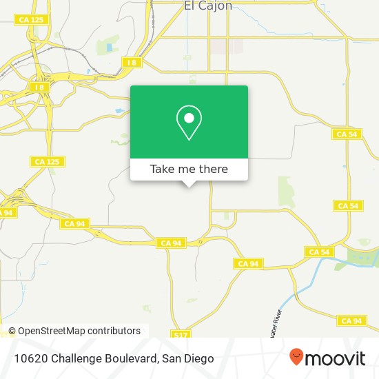 10620 Challenge Boulevard map