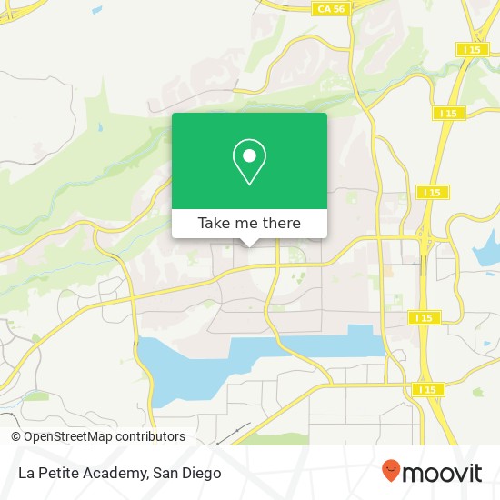 Mapa de La Petite Academy