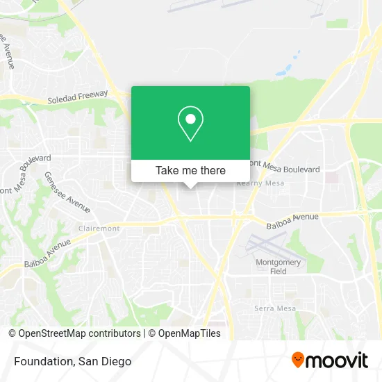 Mapa de Foundation