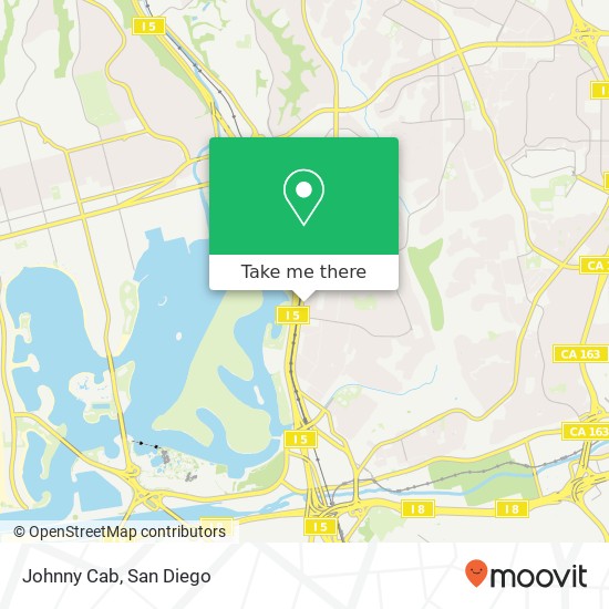 Johnny Cab map