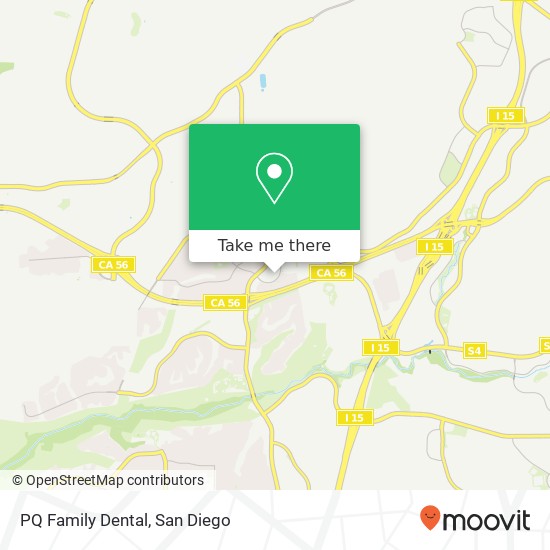 Mapa de PQ Family Dental