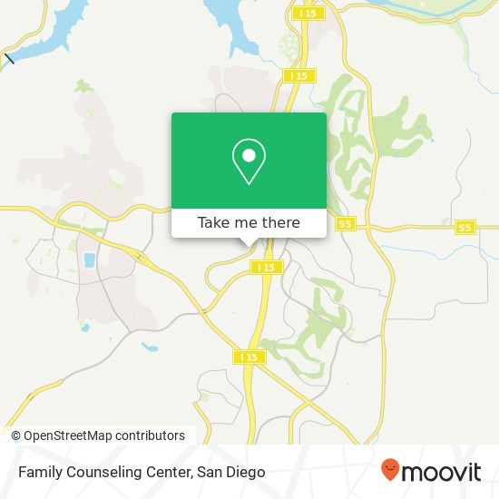 Mapa de Family Counseling Center