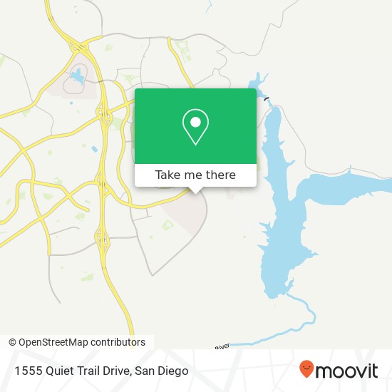 1555 Quiet Trail Drive map