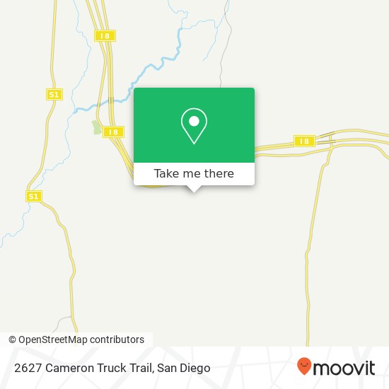 2627 Cameron Truck Trail map