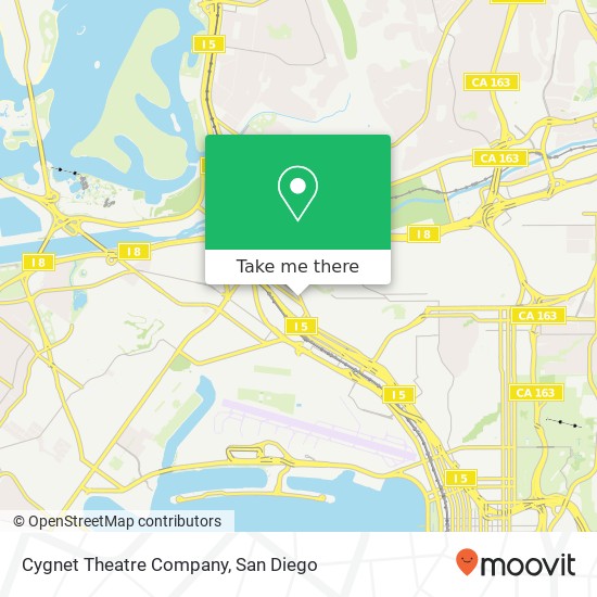 Mapa de Cygnet Theatre Company