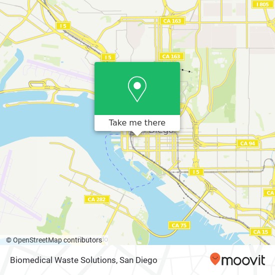Mapa de Biomedical Waste Solutions