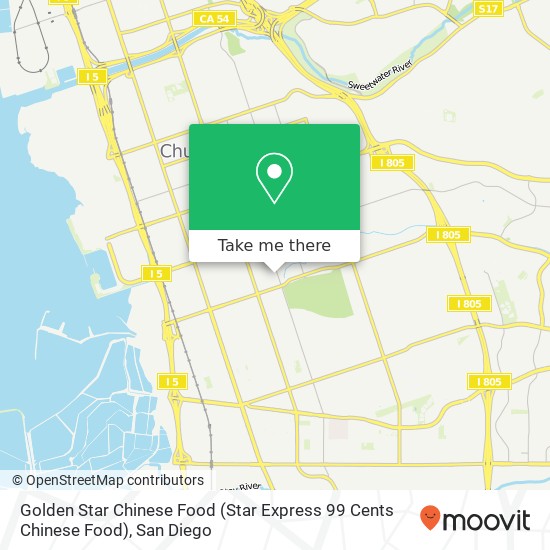 Golden Star Chinese Food (Star Express 99 Cents Chinese Food) map