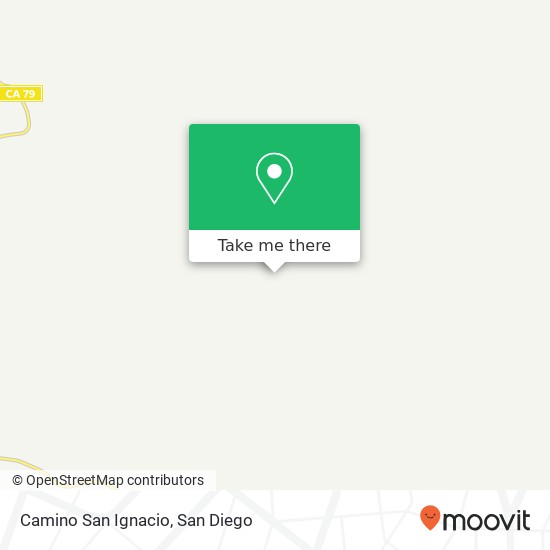 Mapa de Camino San Ignacio