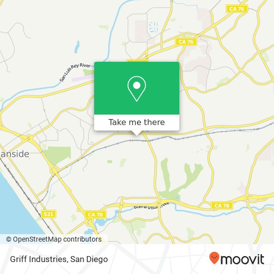 Mapa de Griff Industries