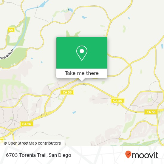Mapa de 6703 Torenia Trail