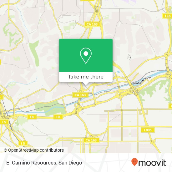 El Camino Resources map