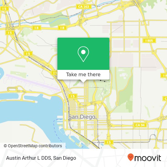 Austin Arthur L DDS map