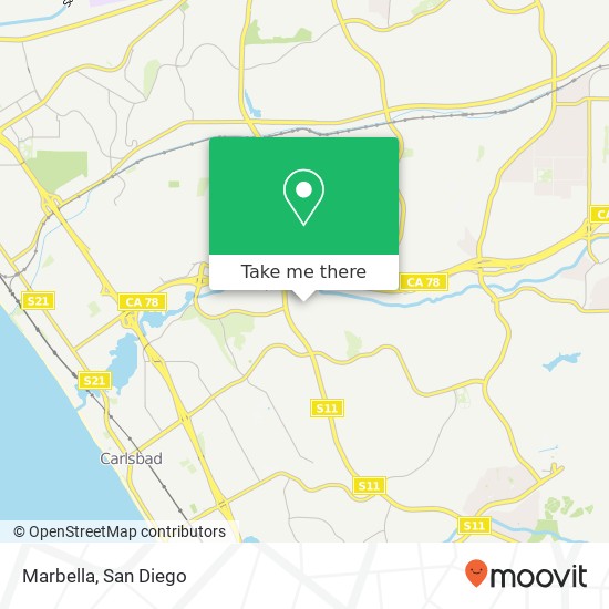 Mapa de Marbella