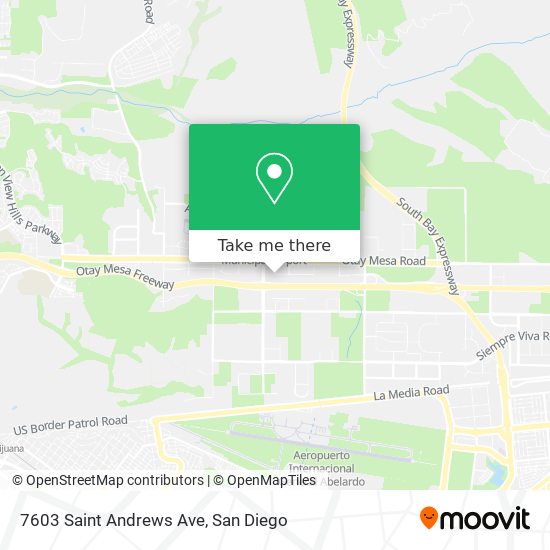 Mapa de 7603 Saint Andrews Ave