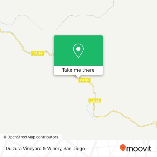 Dulzura Vineyard & Winery map