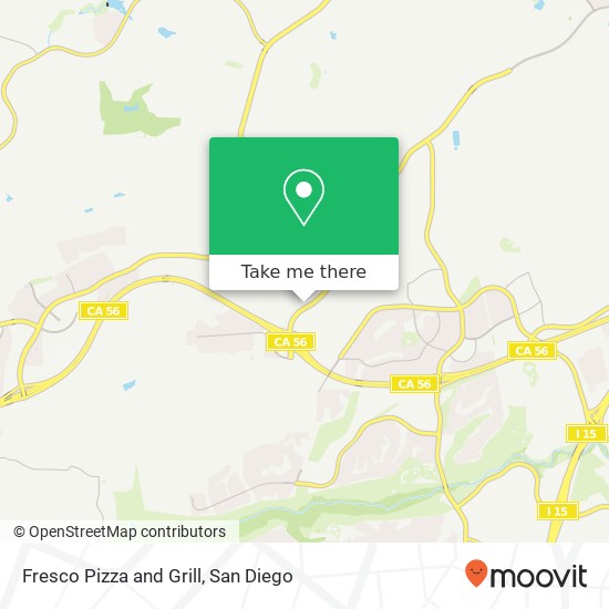 Fresco Pizza and Grill map