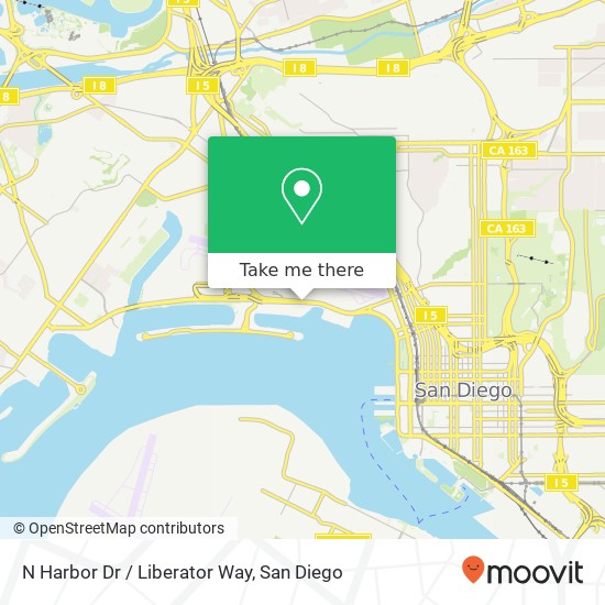 N Harbor Dr / Liberator Way map